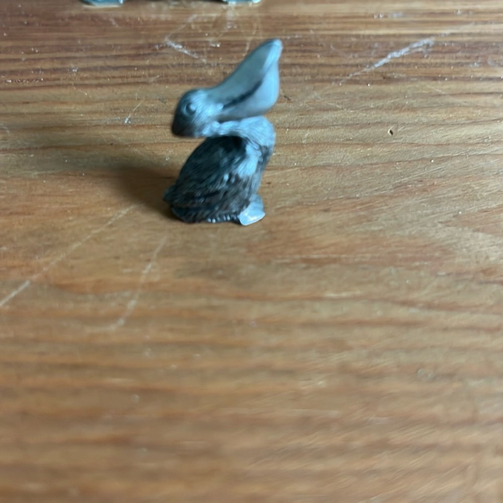 Pewter pelican